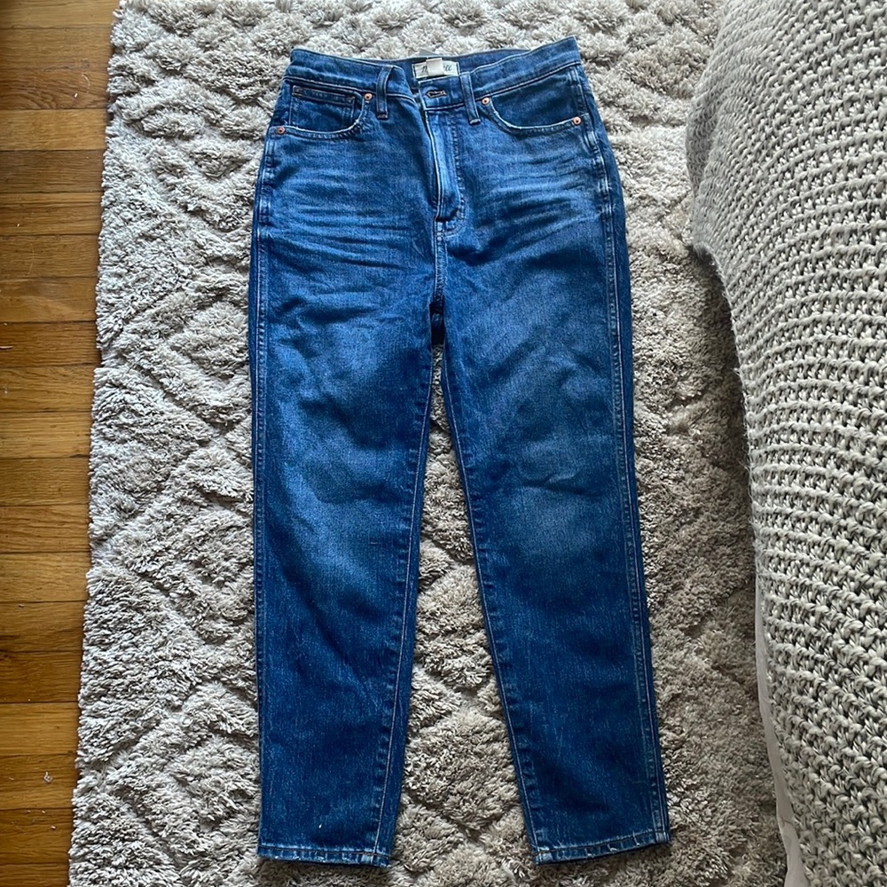 NWT - madewell stovepipe jeans size 29